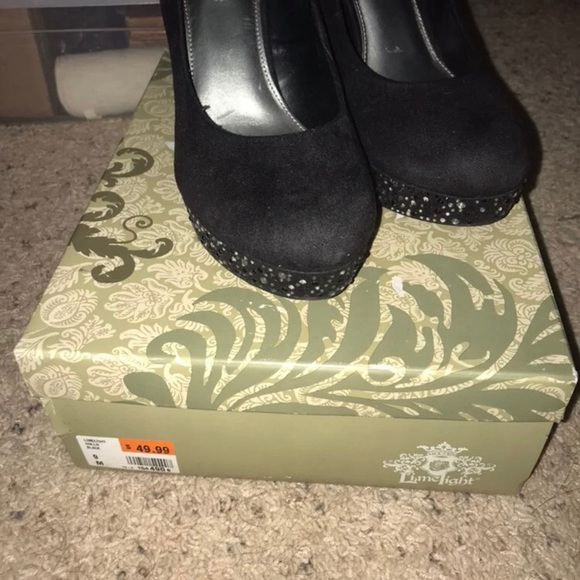 Limelight Rhinestone Heels - Picture 6 of 6